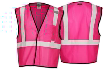 Kishigo Economy Enhanced Visibility Single Pocket Mesh Vest