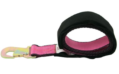 B/A Products Wheel Lift Tie-Down Strap with Flat Hook and Cordura Sleeve