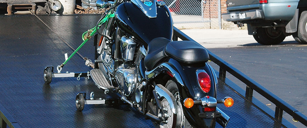 Motorcycle Towing: Using a Trailer or Car Carrier