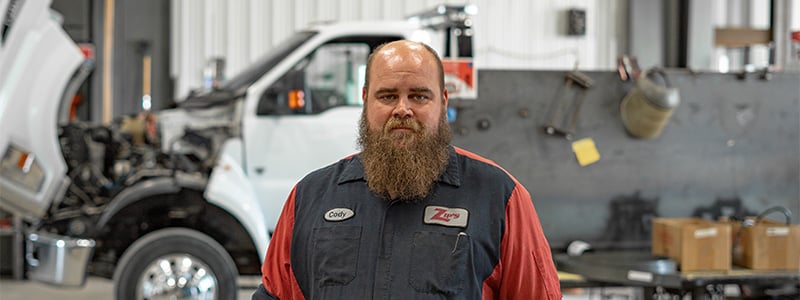 Meet an Expert: Cody Schmitt, Mechanic Lead for Zip’s Small Wrecker Shop